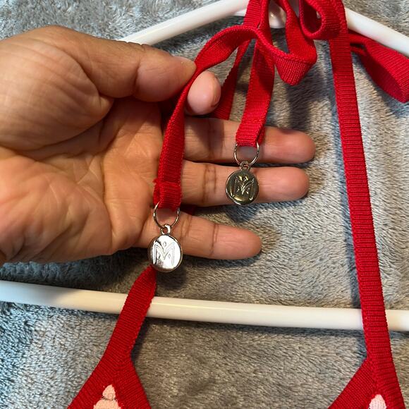 MILLY Cabana Gradient Wave Midi Dress in Pink Ombré Size Small Resort Wear - Picture 7 of 7